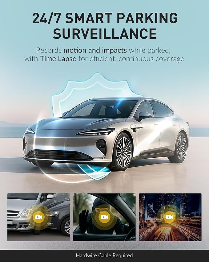 BlackVue DR770X-1CH II 128GB Dash Cam – Full HD Front Camera, STARVIS Sensor, Enhanced Visual Clarity, USB-C Install, Effortless Video Playback via Wi-Fi, Cloud Remote Access, Smart Parking Mode