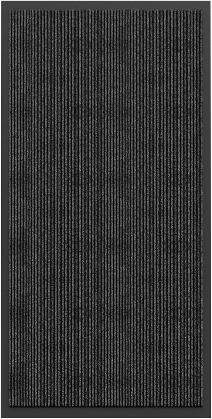 Amyracel Front Door Mat Indoor Outdoor Entrance, 36" x 72" All-Season Waterproof Doormat for Enterway, Heavy Duty Commercial Floor Mat, Fade Resistant, Rubber Back, Low Profile, Easy Clean