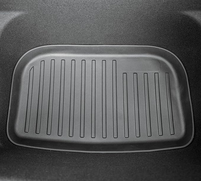 SUPER LINER Tesla Model Y Floor Mats 2025 2026 | Custom Fit All-Weather 9-Piece Set TPE Material| Model Y Juniper Floor Mats Back Seat Protector,Cargo Liner, Trunk & Interior Accessories 5-seat