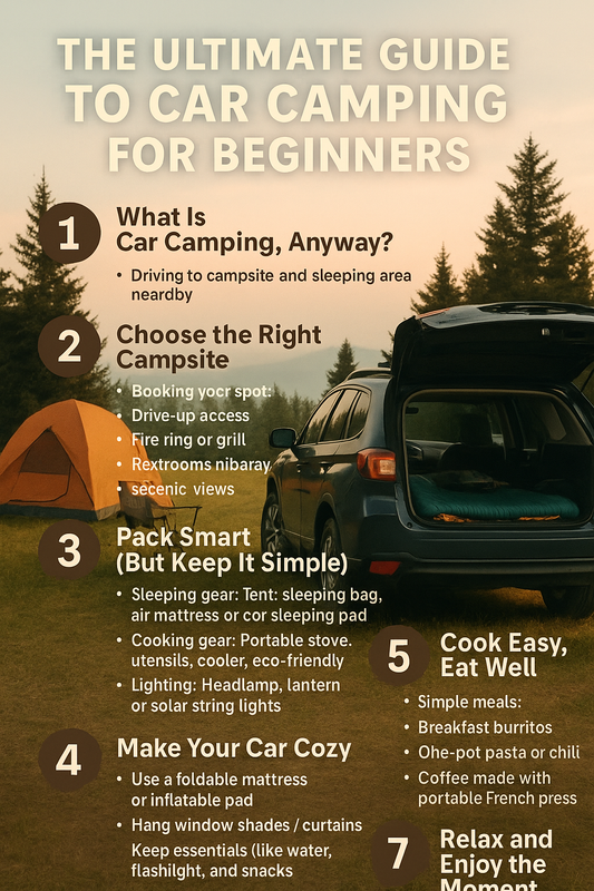 he Ultimate Guide to Car Camping for Beginners