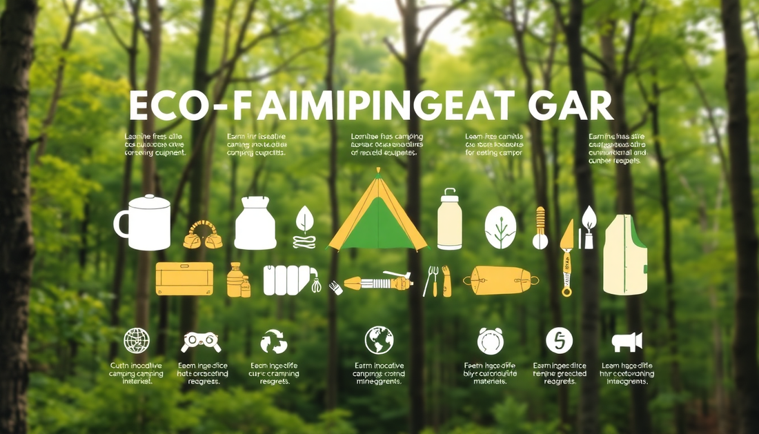 Top 5 Eco-Friendly Camping Gear Trends in the USA (2025 Edition)