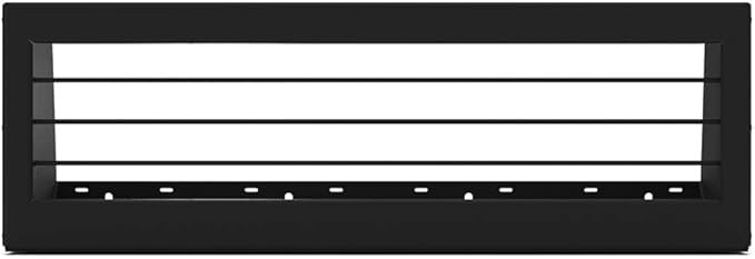 Flatline Van Co. 36" Open Face Upper Cabinet for 2015-2026 Ford Transit High Roof and Mid Roof Vans | Keeps Your Gear Accessible & Secure | Aluminum Design | Bungee Cords Included | Powder Coated