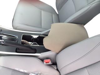Auto Console Covers- Fits The Honda Accord 2013-2017 Center Console Armrest Cover Waterproof Neoprene Fabric-Tan