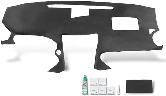 PIT66 Dash Cover Dashboard Panel Compatible with LX IS250/IS350 C 2010 2011 2012 2013, Fit LX IS250/IS350 Base 2006 2007 2008 2009 2010 2011 2012 2013 Black