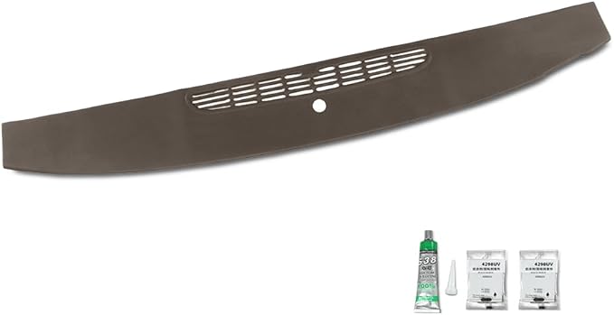 PIT66 Dash Panel Defrost Vent Dashboard, Compatible with Chevy Tahoe Avalanche Suburban & GMC Yukon/XL/Denal & Cadillac Escalade 2007-2014, Fit Chevy Silverado GMC Sierra 2007-2013 Brown