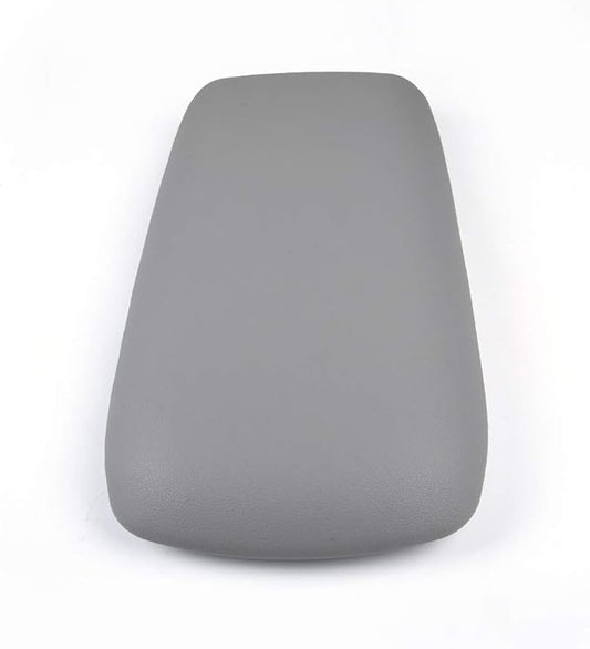 PIT66 Center Console Lid Cover, Compatible with 1997-2000 Ford Explorer/1997-2001 Mercury Mountaineer/2001-2002 Ford Explorer Sport Trac Light Gray Armrest Lid Kit