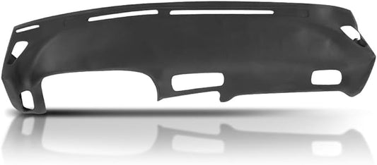 PIT66 Dash Cover Dashboard Bezel Compatible with Nissan 240SX 1989 1990 1991 1992 1993 1994 Without Heads Up Display Black Instrument Panel
