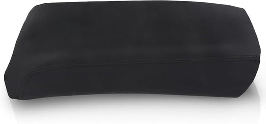 PIT66 Console Lid Armrest Cover Stitch Black Compatible with Ford Explorer 2011 2012 2013 2014 2015 2016 2017 2018