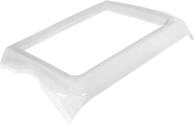 RT-TCZ for Jeep JL Center Console Radio Display Panel Trim Cover for Jeep Wrangler JL JLU Gladiator JT 2018-2023 White Interior Accessories 8.4 inch