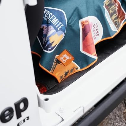 Sprints Athletic Running Towel, Full-Sized, Car Seat Cover - Performance Microfiber… (National Parks)