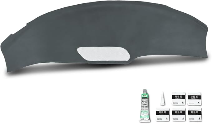 PIT66 Dash Cover Dashboard Compatible with Pontiac Firebird 1993 1994 1995 1996 Dark Gray Instrument Panel