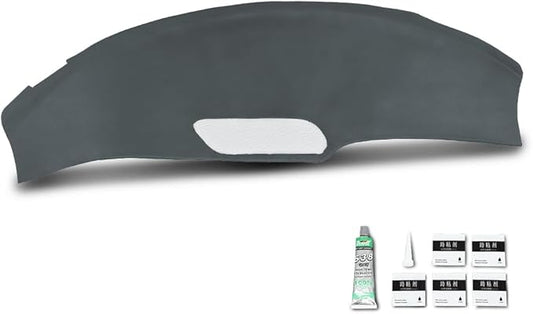 PIT66 Dash Cover Dashboard Compatible with Pontiac Firebird 1993 1994 1995 1996 Dark Gray Instrument Panel