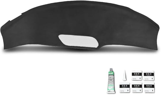 PIT66 Dash Cover Dashboard Bezel Compatible with Pontiac Firebird 1993 1994 1995 1996 Black Instrument Panel