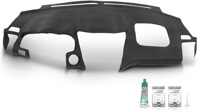 PIT66 Dash Bezel Cover Dashboard Panel Compatible with LX RX330 2004-2006/ LX RX350 2007-2009/ LX RX400h 2006-2008 Black