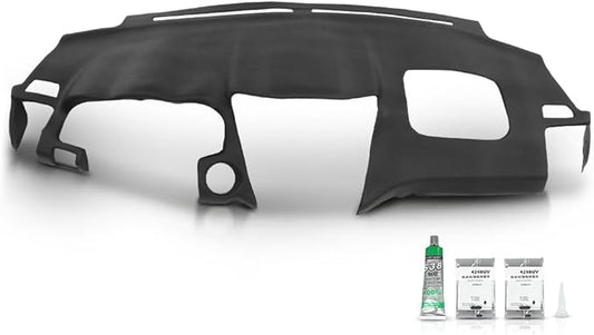 PIT66 Dash Bezel Cover Dashboard Panel Compatible with LX RX330 2004-2006/ LX RX350 2007-2009/ LX RX400h 2006-2008 Black