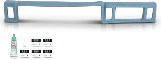 PIT66 Dash Cover Dashboard Bezel Compatible with Ford Ranger S/XLT/STX/Custom 1988, Fit Ford Ranger 1983 1984 1985 1986 1987 Light Blue Instrument Panel