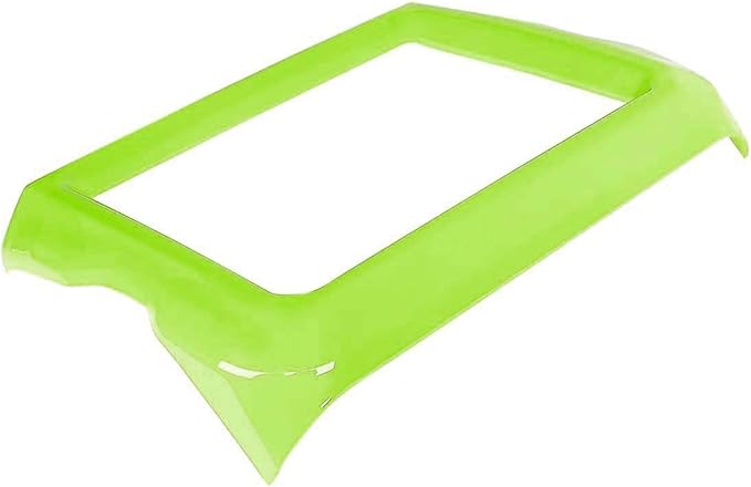 RT-TCZ for Jeep JL Center Console Radio Display Panel Trim Cover for Jeep Wrangler JL JLU Gladiator JT 2018-2023 Green Interior Accessories 8.4 inch