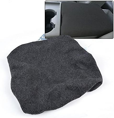 PIT66 Center Armrest Console Lid Cover, Compatible with Ford F150 F250 2014-2023 Dark Gray