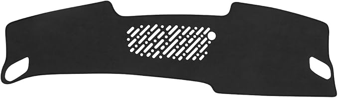 BIBLOZ Dash Cover for Hyundai Kona 2024 2025 2026 Accessories Black Flannel Dashboard Cover Mat Car Dashboard UV Sun
