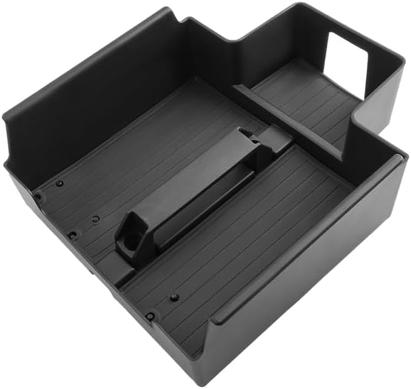 SXCY for 2024 2025 Silverado EV/Sierra EV Center Console Organizer [Not for Sliding Console] 2025 Chevy Silverado EV Accessories Console Tray 2025 Silverado EV/2025 Sierra EV Middle Console Organizer