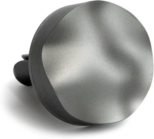 THEDOTS Metal Wave Car Air Freshener Vent Clip, Moroccan Mint Tea, Water Ripple Design, Long-lasting Fragrance, Gift for Drivers