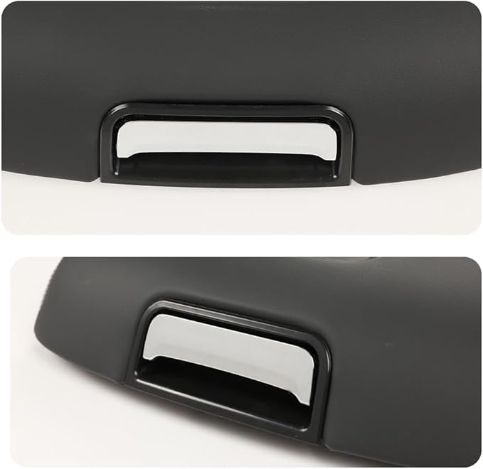 PIT66 Center Console Armrest Lid Compatible with Chevy Tahoe/Suburban/GMC Yukon/Yukon XL 2015 2016 2017 2018 2019 Black Console Cover Armrest Lid 0227083AA L0227083AA
