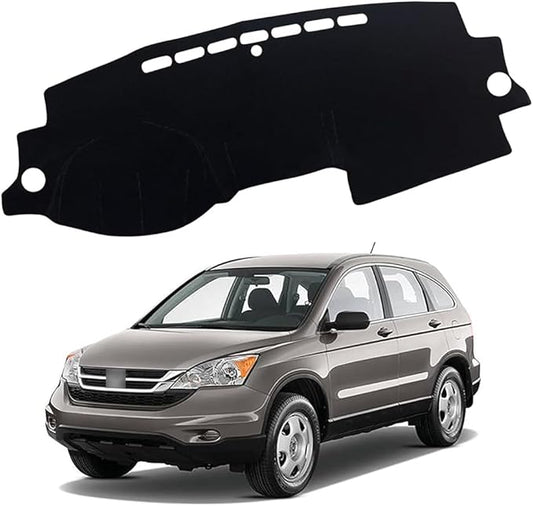 XITER Polyester Dashboard Cover Mat Carpet Dash Nonslip Sun Shade Mat Compatible For Honda CRV 2007 2008 2009 2010 2011.