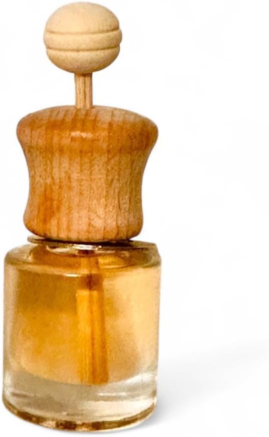 Aromatic Car Air Freshener Diffuser with Essential Oils - Handmade Long Lasting Scent, Eliminate Unwanted Odors, Organic & Vegan, 130 Fragarnces (Berry Crush, Single Diffuser)