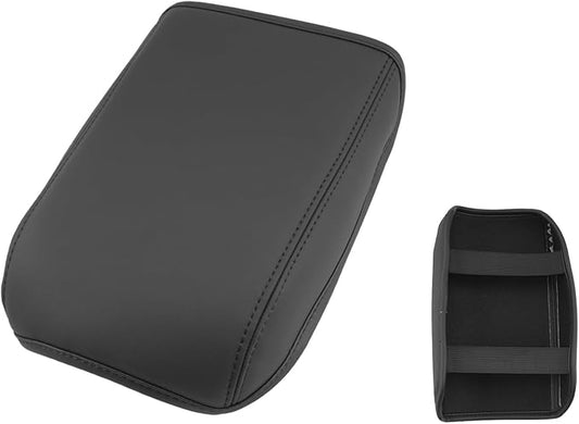 2025 Tiguan Armrest Cover for VW Tiguan 2025 Accessories Soft Comfy Center Console Lid Cover Compatible with 2025 Volkswagen VW Tiguan S/SE/SE R-Line Black