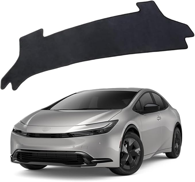 XITER Polyester Dashboard Cover Mat Carpet Dash Nonslip Sun Shade Mat Compatible For Toyota pruis 2022 2023 2024 2025
