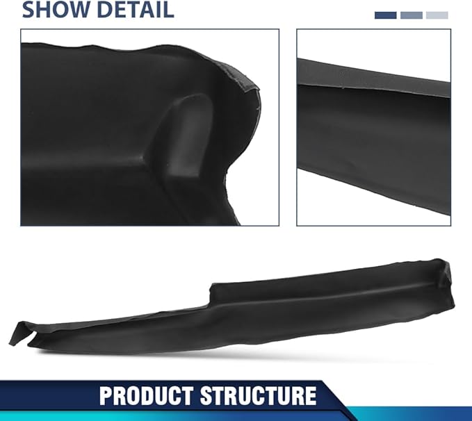 PIT66 Dash Bezel Cover Dashboard Black Compatible with Buick Apollo/Olds Omega 1972-1974 Fit Chevy Chevy II/Chevy Nova 1969-1974 Fit Pontiac Ventura 1971-1974 Instrument Panel