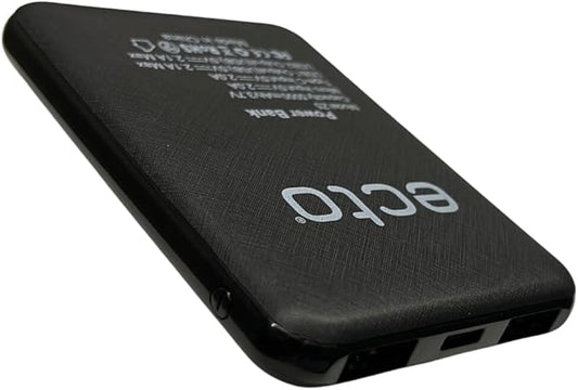 Ecto 5v 5,000mAh Battery Portable Power Bank for ecto Chair, ecto TOPR, Smartphones, laptops, (2) USB-A Ports
