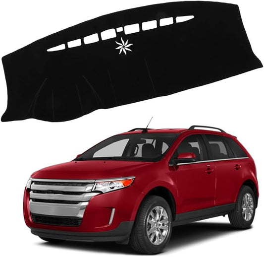XITER Polyester Dashboard Cover Mat Carpet Dash Nonslip Sun Shade Mat Compatible For Ford 2011-2014 EDGE.