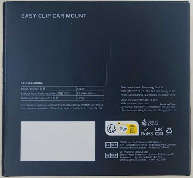 【2025 Military-Grade】VANMASS for MagSafe Car Mount【Upgraded Strongest Magnetic&Suction】Phone Holder Cell Stand for Dashboard Windshield Vent,Tesla Truck Cradle for iPhone 17 Pro Max 16 15 14 13 12 Air