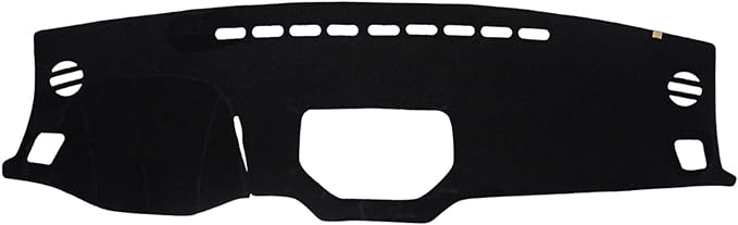 KEYOOG Dashboard Cover Dash Mat Fit for to-yota Tundra 2021-2014 (Without Center Speaker and HUD Models),Car Dash Board Mat Anti-Glare Carpet,Non-Slip Pad Sunshield Protector (Black)