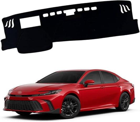 XITER Polyester Dashboard Cover Mat Carpet Dash Nonslip Sun Shade Mat Compatible For Toyota 2025 2026 CAMRY(With HUD)