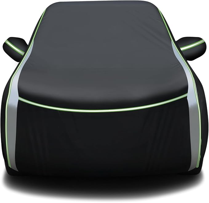 Escape Car Cover Fits for Ford Escape 2001-2023 2024 2025 2026 All Weather SUV Car Covers for Escape Accessories, Waterproof with Zipper & Reflective Safety Strips