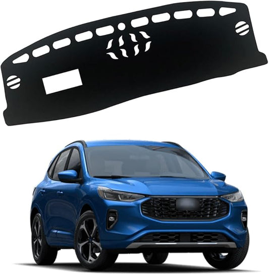 XITER Polyester Dashboard Cover Mat Carpet Dash Nonslip Sun Shade Mat Compatible For Ford 2020-2025 ESCAPE(With HUD).