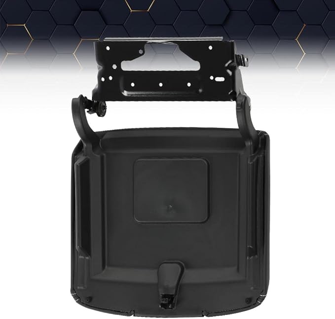 PIT66 Center Console Armrest Lid Compatible with Chevy Tahoe/Suburban/GMC Yukon/Yukon XL 2015-2019 Console Cover Armrest Lid Brown 0227083AA L0227083AA Black