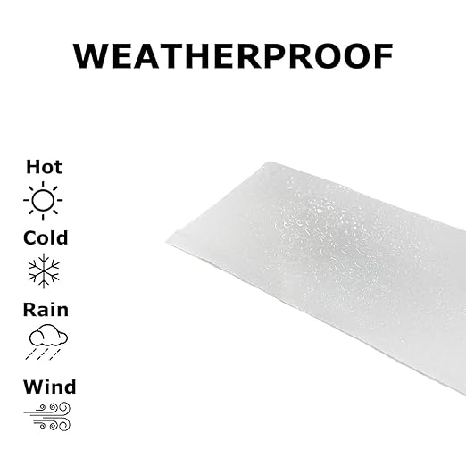 RV Roof Tape White, 2" x 25' White, RV Sealant Tape for Camper Roof Repair, Trailer Roof Sealant, Stop Camper Roof Leaks, UV-Resistant - Eternabond Equivalent (2" x 25', White)