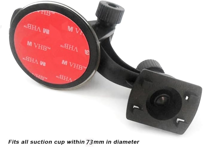 4 Pack 73mm Black Adhesive Dashboard Pad Mounting Disk, Mounting Disk for Suction Cup, Dash Mount Pad, 2.87 Inch Universal Suction Cup Adhesive Disc for GPS, Smartphones, Car Cameras