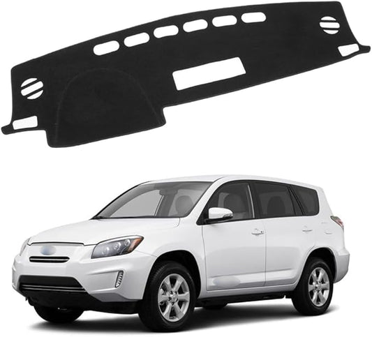 XITER Polyester Dashboard Cover Mat Carpet Dash Nonslip Sun Shade Mat Compatible For Toyota RAV4 2013 2014 2015 2016 2017 2018
