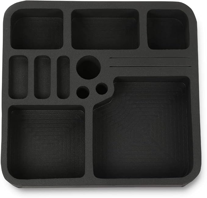 PIT66 Front Floor Center Console Compatible with Ford F150 F250 F350 Bronco 1978-1996 Floor Console Organizer Inserts 2PCS