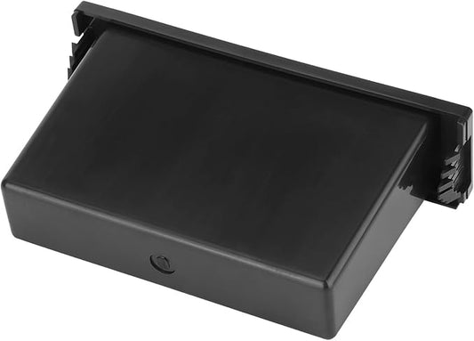 Aramox Car Stereo Storage Box Dashboard Organizer Pocket Universal 1Din Inner Interior Organizer for Select Model Accessories