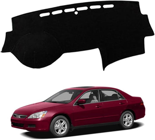 XITER Polyester Dashboard Cover Mat Carpet Dash Nonslip Sun Shade Mat Compatible For Honda accord 2003 2004 2005 2006 2007.