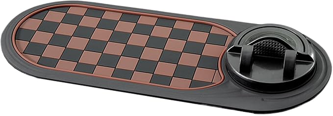 Anti-Slip Mat for Car Dashboard - Organizer Pad and Smartphone Stand for Car, Truck, Vehicle Interior, Navigation Devices, Electronics, Keys, Sunglasses, and Small Accessories Storage