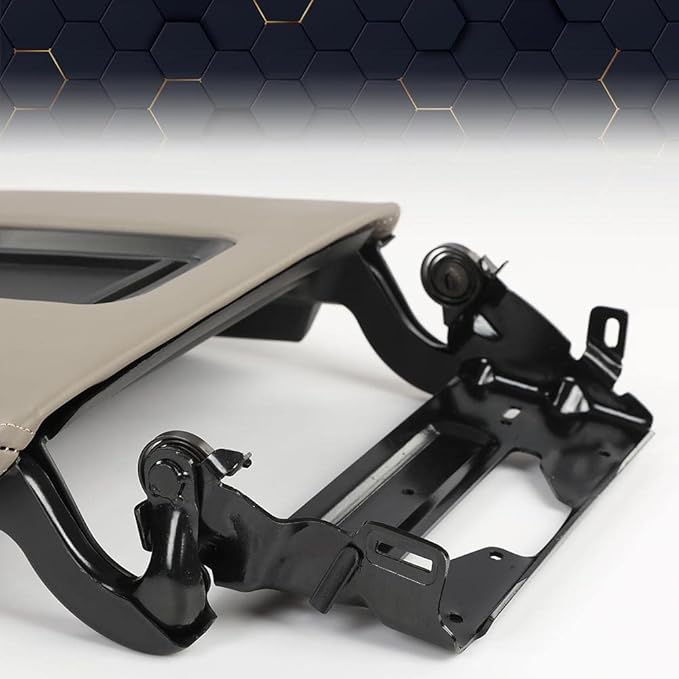 PIT66 Center Console Armrest Lid Compatible with Chevy Tahoe/Suburban/GMC Yukon/Yukon XL 2015-2019 Console Cover Armrest Lid Brown 0227083AA L0227083AA Brown