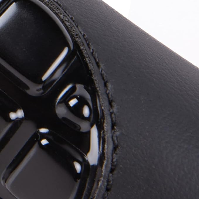 Flying Banner car Steering Wheel Cover Gel Massage Velvet Cool Warm Universal Size 15 inches SUV Truck Anti Slip Odorless Summer Winter (Black Black, Gel Massage)