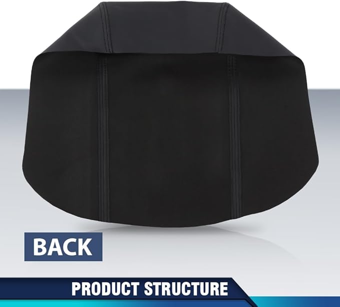 PIT66 Console Lid Armrest Cover Stitch Black Compatible with Ford Explorer 2011 2012 2013 2014 2015 2016 2017 2018