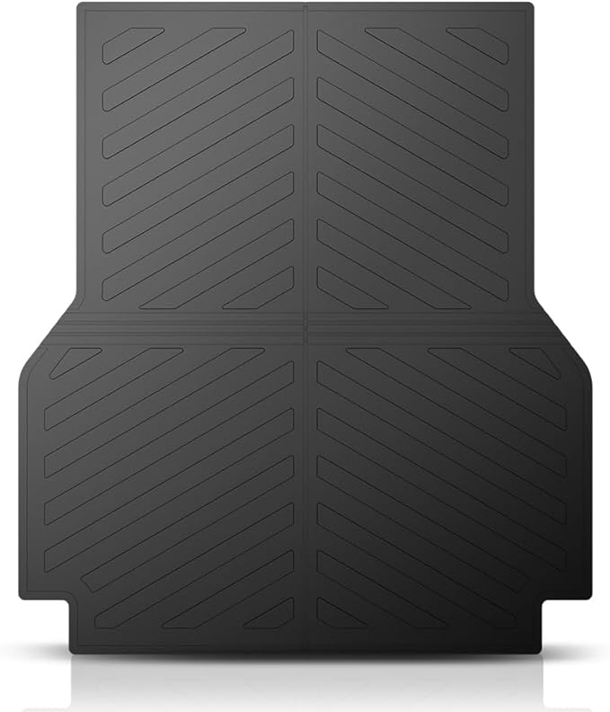 DOTCOM TPE Truck Bed Mat Compatible with Toyota Tacoma 2005-2023/Fit 5ft (60") Short Bed Models, Not Fit 6ft (72") Long Bed Models,All Weather Protection Floor Liners,alfombras para carro 1PC